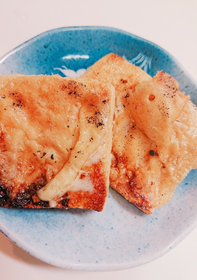 まな板いらずの油揚げのチーズ焼き。-レシピのメイン写真