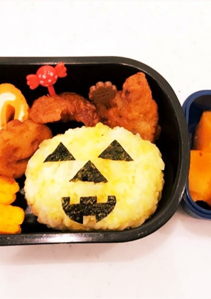 ハロウィン　キャラ弁　幼稚園　お弁当-レシピのメイン写真