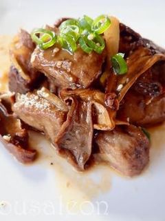 マグロとキノコの甘辛煮-レシピのメイン写真