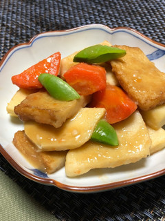 山芋と人参・平天の煮物(旨煮)*副菜-レシピのメイン写真