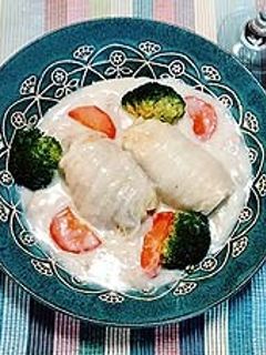 ロール白菜のクリーム煮-レシピのメイン写真