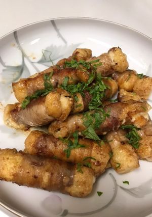 はんぺんチーズ。あげ＋♂豚肉。-レシピのメイン写真