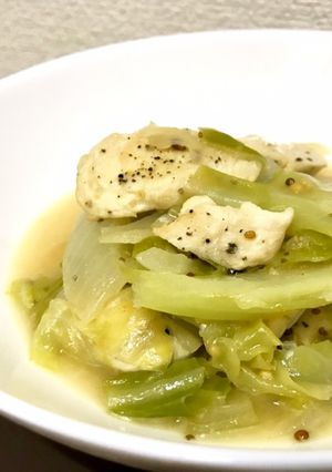 ＊お野菜と鶏肉のマスタード煮＊-レシピのメイン写真