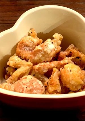 簡単！鶏皮の唐揚げ（カリカリ炒め）-レシピのメイン写真