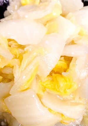 白菜だけで美味しい！白菜とろみ炒め-レシピのメイン写真