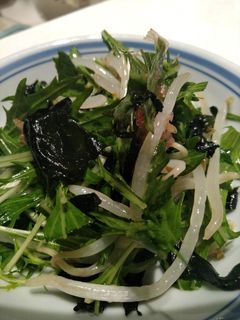 水菜ともやしのサラダ-レシピのメイン写真