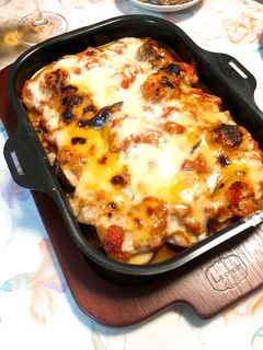 サバ缶で☆鯖トマトグラタン-レシピのメイン写真