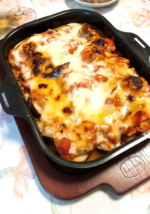 サバ缶で☆鯖トマトグラタン-レシピのメイン写真