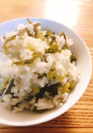 大根葉のおこわ-レシピのメイン写真
