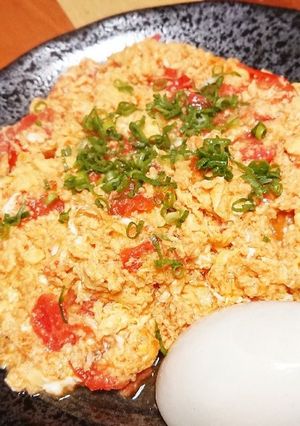 西紅柿炒鶏蛋☆いわゆる卵とトマトの炒め物-レシピのメイン写真