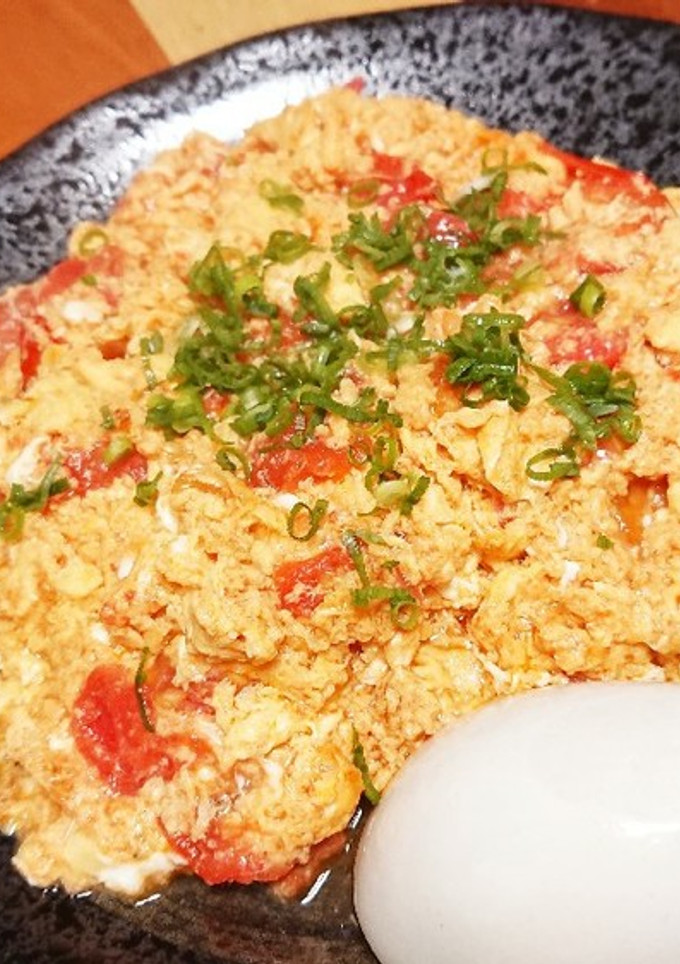 西紅柿炒鶏蛋☆いわゆる卵とトマトの炒め物-レシピのメイン写真
