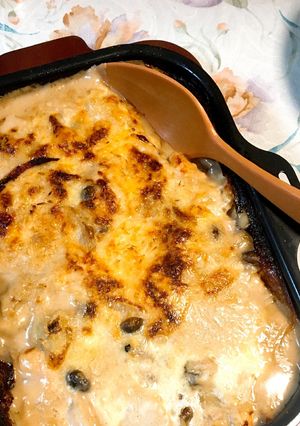牡蠣とホタテと白菜のグラタン-レシピのメイン写真