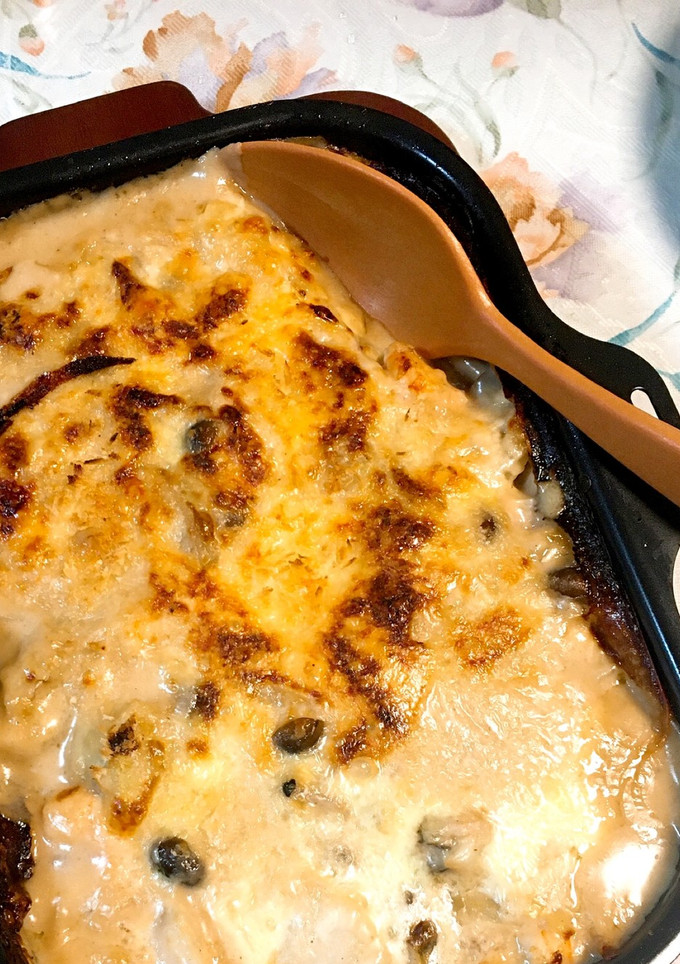 牡蠣とホタテと白菜のグラタン-レシピのメイン写真