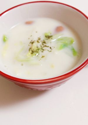 ウインナーと白菜のミルク煮-レシピのメイン写真