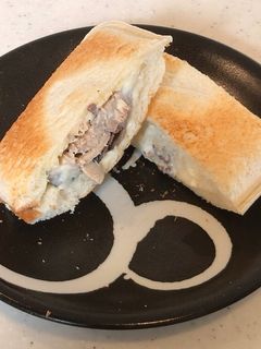 鯖缶でランチパック風、鯖サンドトースト!-レシピのメイン写真