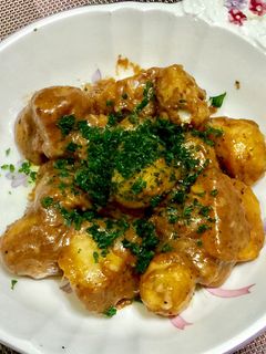 里芋の赤味噌&チーズ絡め-レシピのメイン写真