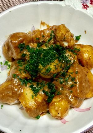 里芋の赤味噌&チーズ絡め-レシピのメイン写真