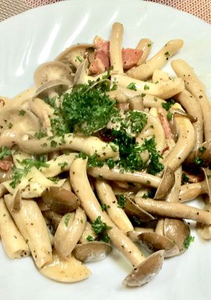 シメジのペペロンチーノ？-レシピのメイン写真