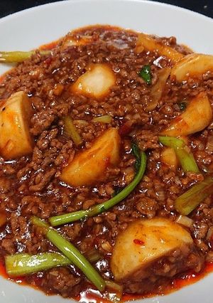 麻婆かぶ-レシピのメイン写真