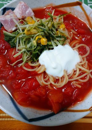 簡単美味しい・トマトラーメン-レシピのメイン写真