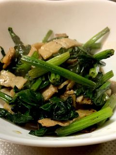 ほうれん草とベーコンのにんにく醤油炒め✨-レシピのメイン写真