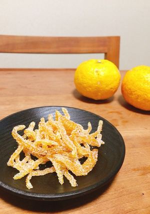 1日で出来上がり❁柚子ピール-レシピのメイン写真