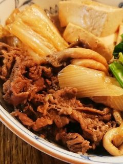 すき焼き風煮-レシピのメイン写真