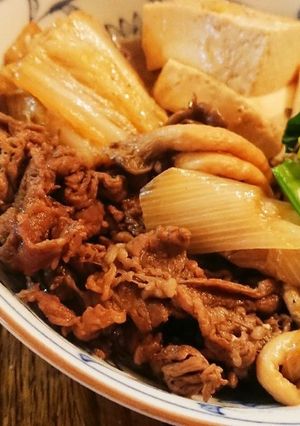すき焼き風煮-レシピのメイン写真