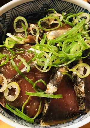 かつおのたたき●シンプルな漬け丼-レシピのメイン写真