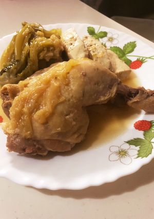 圧力鍋で鶏もも肉の柔らか煮-レシピのメイン写真