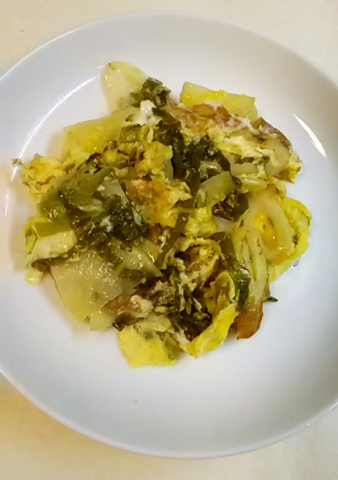 漬物の炒め物-レシピのメイン写真