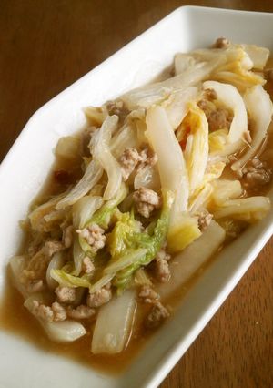 白菜と豚肉の味噌炒め-レシピのメイン写真