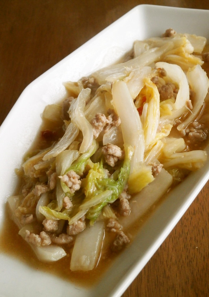 白菜と豚肉の味噌炒め-レシピのメイン写真