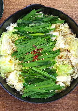 もつ鍋風！無限ごま油鍋-レシピのメイン写真