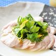 鶏ささみの柚子こしょうドレッシングがけ♪