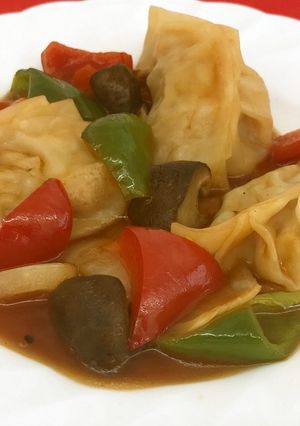 【食品ロス】餃子の酢豚風-レシピのメイン写真