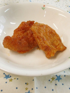 【保育園給食】ささみの甘酢あん-レシピのメイン写真