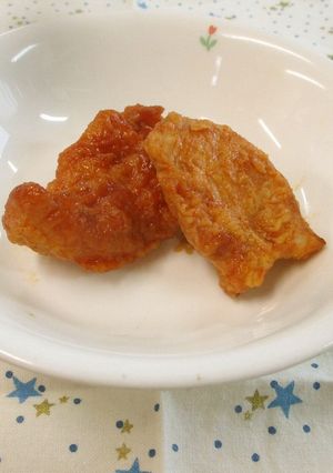 【保育園給食】ささみの甘酢あん-レシピのメイン写真