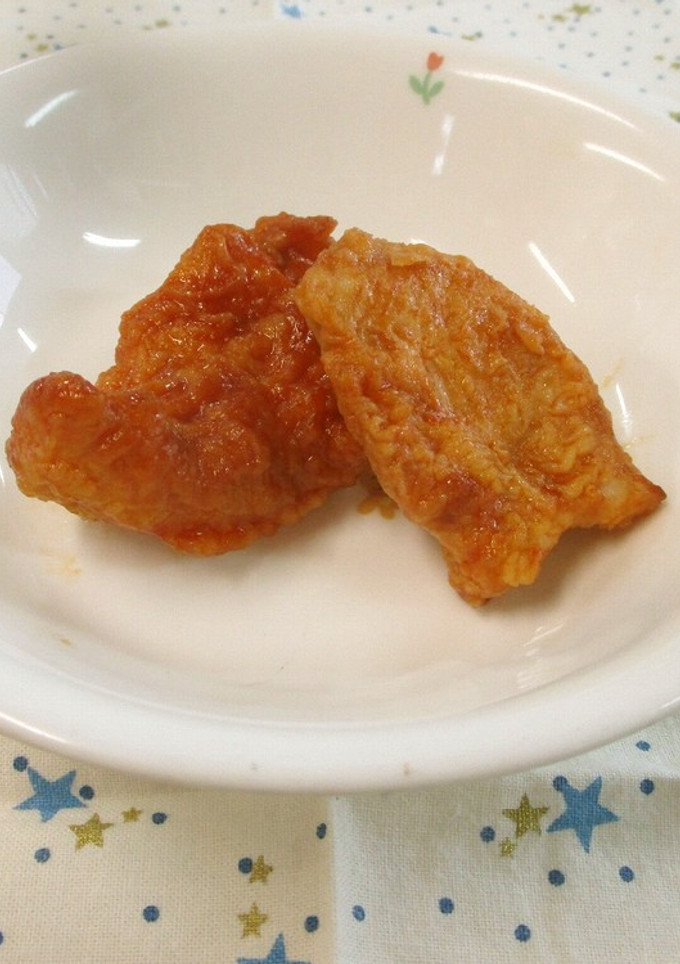 【保育園給食】ささみの甘酢あん-レシピのメイン写真
