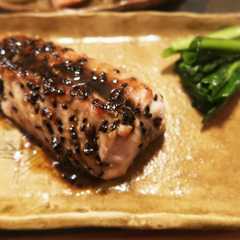 รูปของ 簡単！　鯖の黒胡麻焼♪