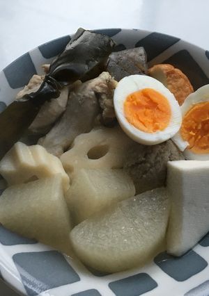 手羽元で白だしおでん-レシピのメイン写真