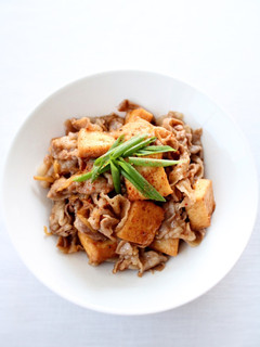 ご飯に合う【豚と絹揚げの甘旨炒め】厚揚げ-レシピのメイン写真