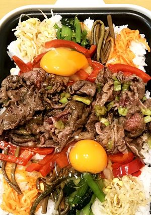 プレート焼きビビンバ-レシピのメイン写真