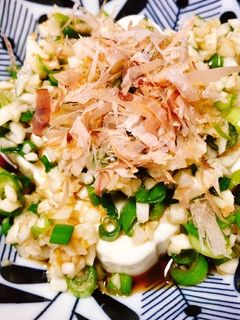 簡単!菊芋ひややっこ-レシピのメイン写真