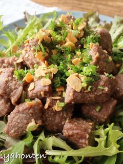 牛肉の塩麹漬けステーキ-レシピのメイン写真