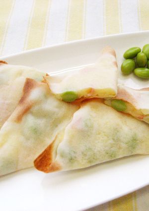 ポテトえだまめ包み-レシピのメイン写真