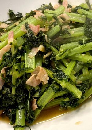 大根葉のバター醤油炒め-レシピのメイン写真
