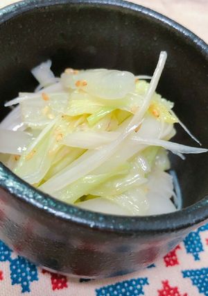 白菜と長ネギのナムル-レシピのメイン写真