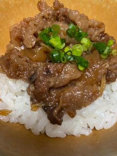 牛丼-レシピのメイン写真