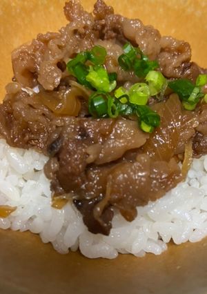 牛丼-レシピのメイン写真